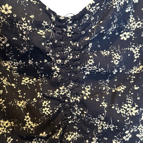(Sold)Intimately Free People Caught Up Floral Black Mini Dress Size Small - Picture 12 of 12